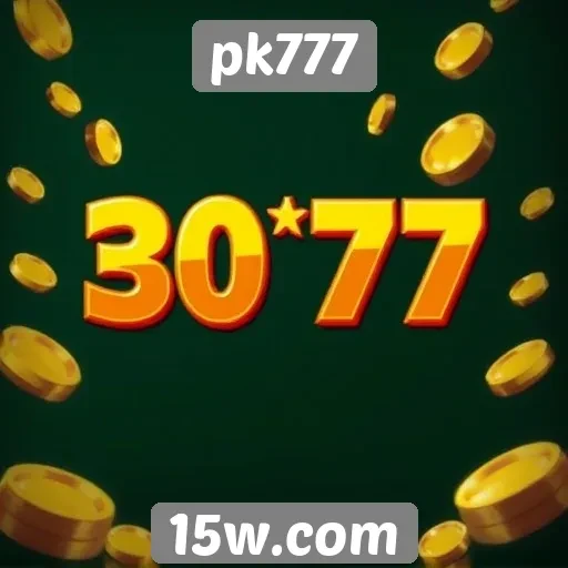 Recursos de bônus disponíveis no pk777